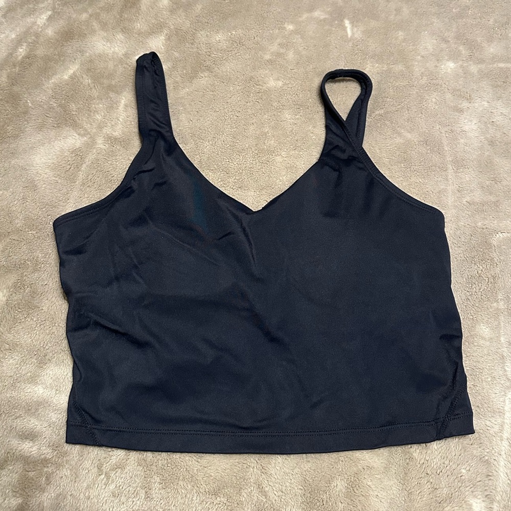 Black Athletic Tank Top